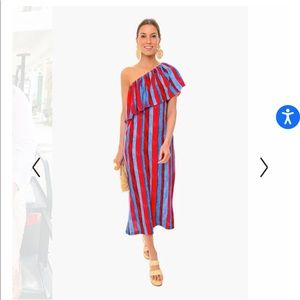 Painterly Stripe Florencia Midi Dress Tuckernuck